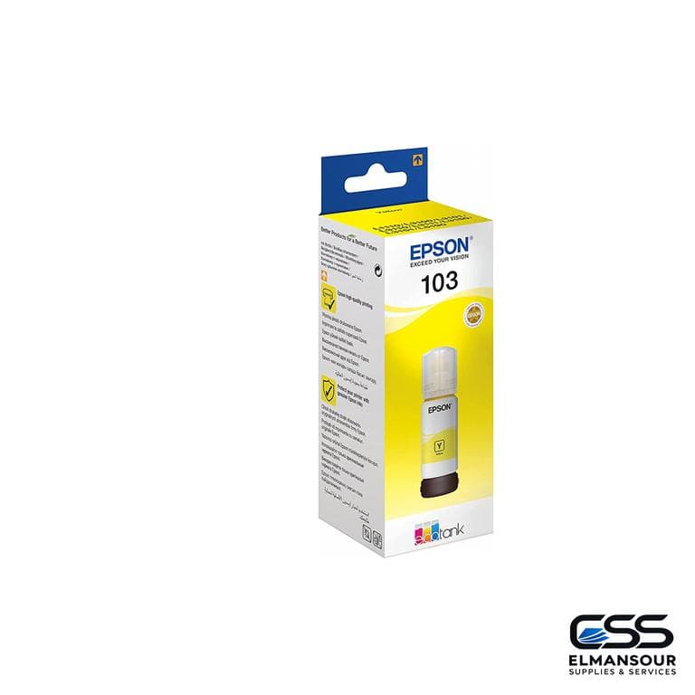 EPSON CARTOUCHE EPSON 103 JAUNE ECOTANK