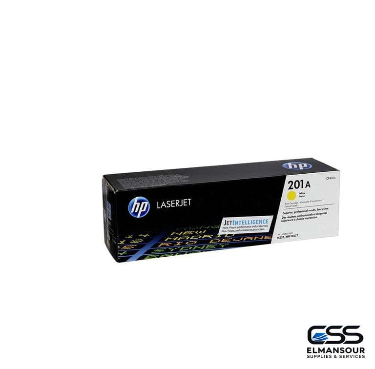 HP Toner CF 402 A jaune No. 201 A