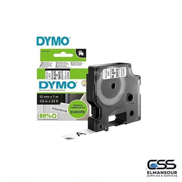 RUBAN DYMO NO ONE DM11 45013 12MMX 7 LETRA TAG LABEL 23