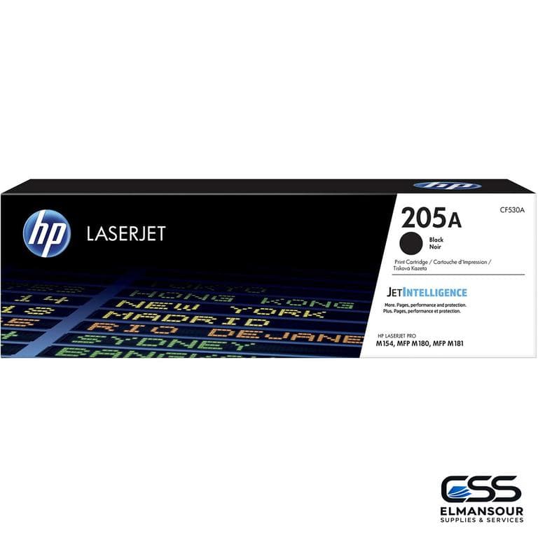 CARTOUCHE LASER JET 205A NOIR