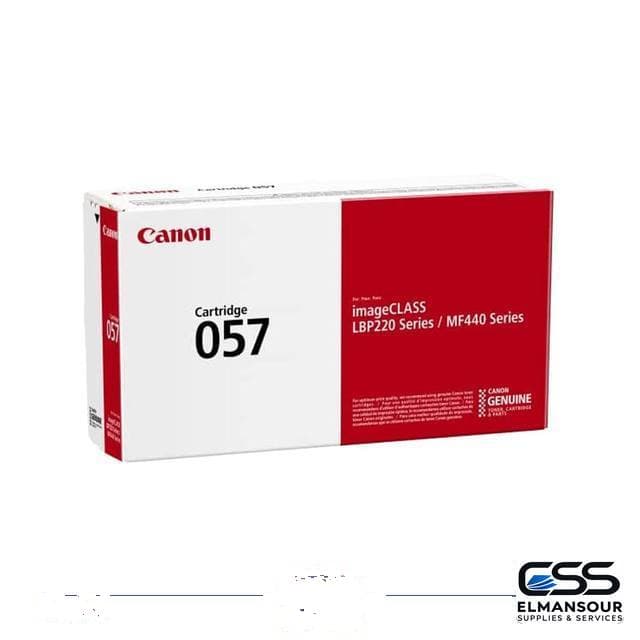 Cartouche Toner Canon 057 Noir Originale