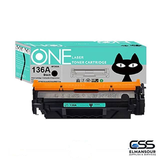 Cartouche No One 136A Noir Compatible