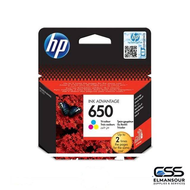 CARTOUCHE HP 650 COULEUR