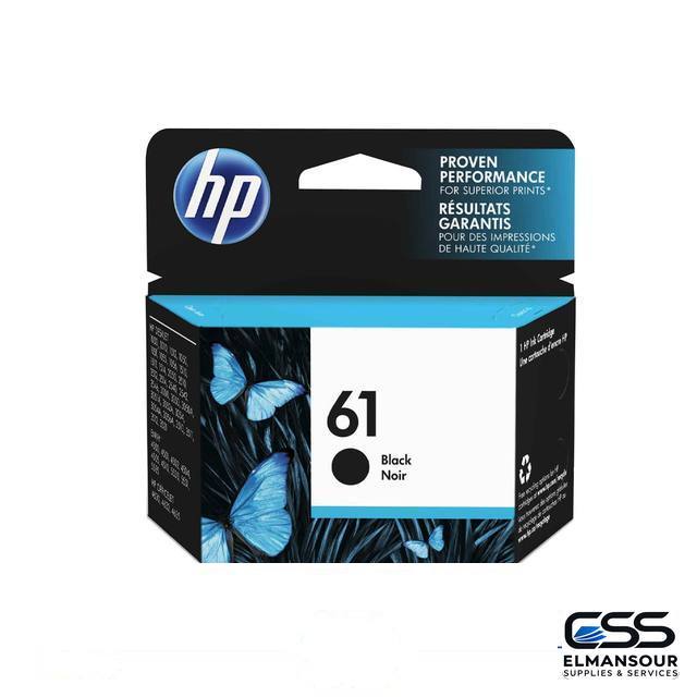 CARTOUCHE HP 61 NOIR