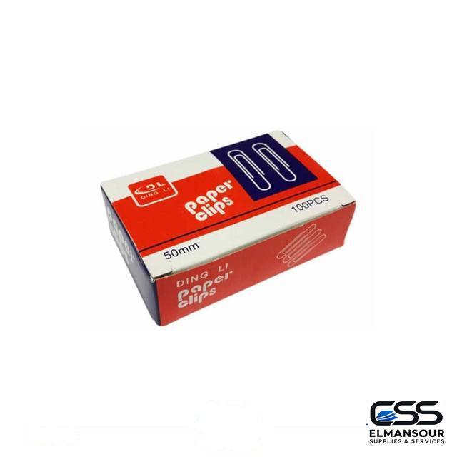 Trombone Papier 50 mm – Boîte de 100 pièces | Fourniture de bureau