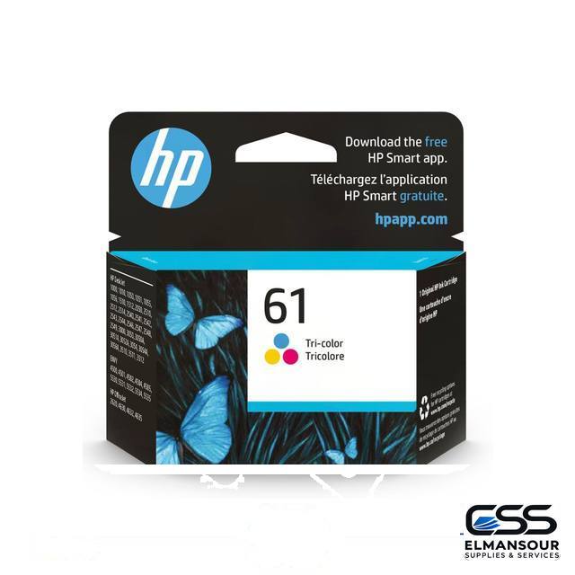 CARTOUCHE HP 61 COULEURS